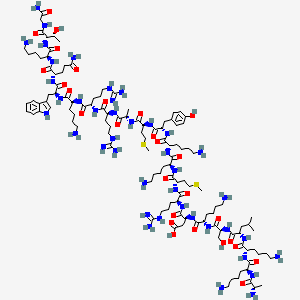 Chemical structure of Myosin Light Chain Kinase (480-501)