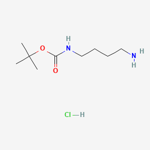 Chemical structure of N-1-Boc-1,4-diaminobutane · HCl