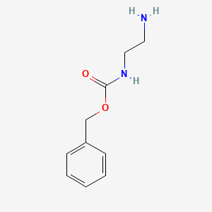 Chemical structure of N-1-Z-1,2-diaminoethane · HCl