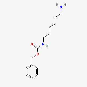 Chemical structure of N-1-Z-1,6-diaminohexane · HCl