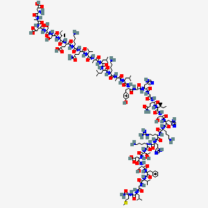 Chemical structure of Neuropeptide K (human, porcine, rat)