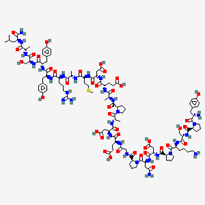 Chemical structure of Neuropeptide Y (1-24) amide (human, rat)