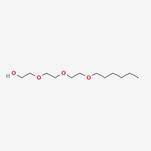 Chemical structure of n-Hexyltrioxyethylene