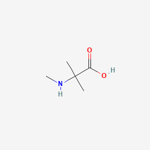 Chemical structure of N-Me-Aib-OH