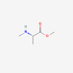 Chemical structure of N-Me-Ala-OMe