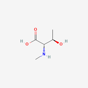 Chemical structure of N-Me-Thr-OH