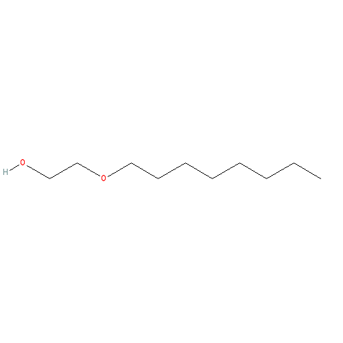 Chemical structure of n-Octylpolyoxyethylene