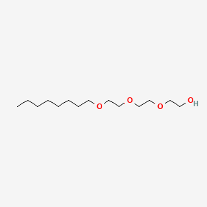 Chemical structure of n-Octyltrioxyethylene