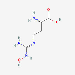 Chemical structure of nor-NOHA