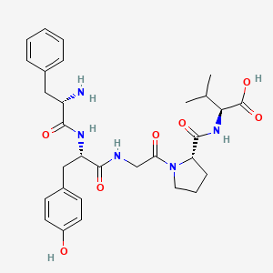 Chemical structure of Osteocalcin (45-49) (human)