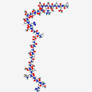 Chemical structure of Osteostatin (human)