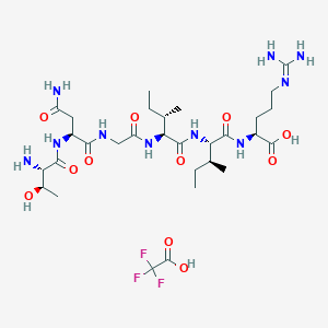 Chemical structure of Ovalbumin (154-159)