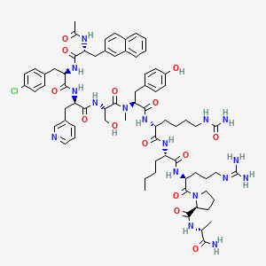 Chemical structure of Ozarelix