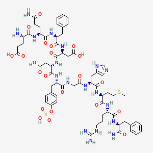 Chemical structure of Perisulfakinin