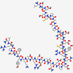 Chemical structure of Pheromone Biosynthesis Activating Neuropeptide (Helicoverpa assulta, Heliothis zea)