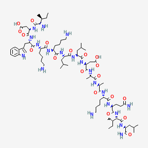 Chemical structure of Polybia-MP1