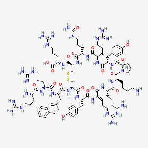 Chemical structure of T140 peptide