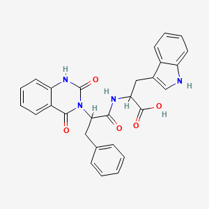 Chemical structure of Prolactin-Releasing Peptide (1-31) (rat)