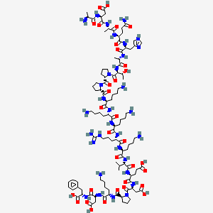 Chemical structure of Protein Kinase P34 (cd2) Substrate