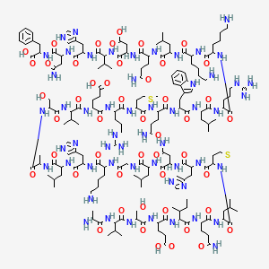 Chemical structure of pTH (1-34) (rat)