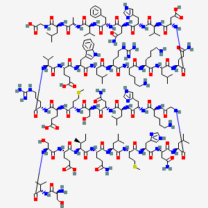 Chemical structure of pTH (1-38) (human)