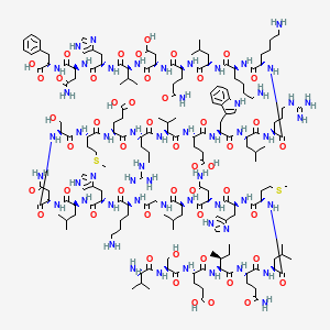 Chemical structure of pTH (2-34) (human)