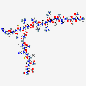 Chemical structure of pTH (3-34) (bovine)