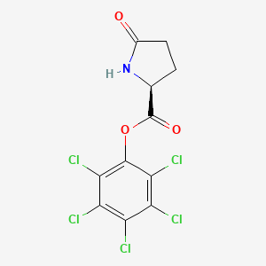 Chemical structure of Pyr-OPcp