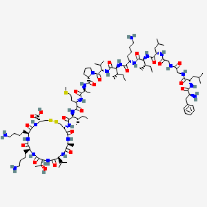 Chemical structure of Ranalexin