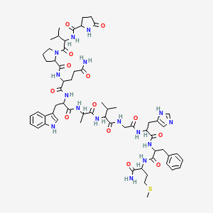 Chemical structure of Ranatensin
