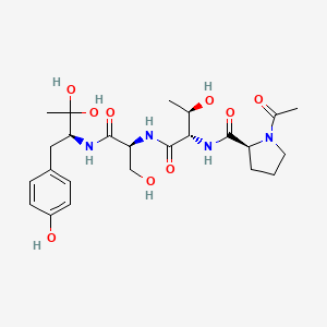 Chemical structure of rec IGF-II (1-67) (human)