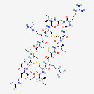 Chemical structure of Retrocyclin-1