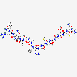 Chemical structure of RFRP-3 (rat)