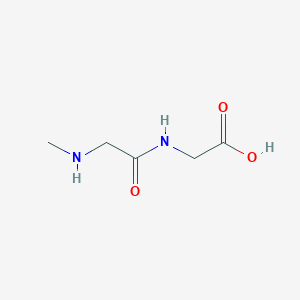 Chemical structure of Sar-Gly-OH