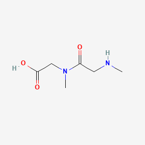 Chemical structure of Sar-Sar-OH