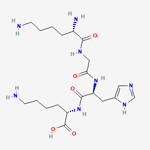 Chemical structure of SPARC (119-122) (mouse)