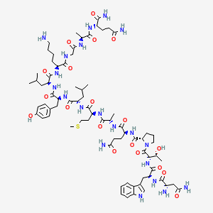 Chemical structure of Spexin