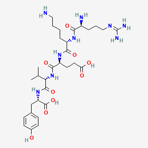Chemical structure of Splenopentin