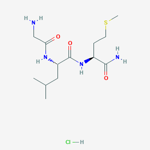 Chemical structure of Substance P (9-11)