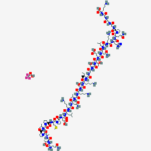 Chemical structure of Tau Peptide (244-274) (Repeat 1 Domain)