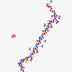 Chemical structure of Tau Peptide (245-274) (Repeat 1 Domain)
