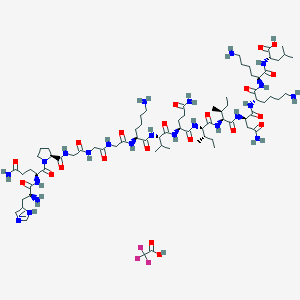 Chemical structure of Tau Peptide (268-282)
