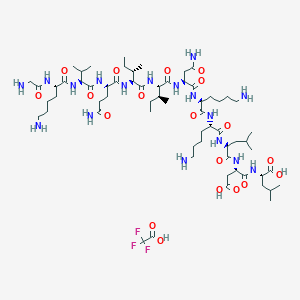 Chemical structure of Tau Peptide (273-284)