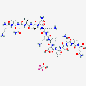 Chemical structure of Tau Peptide (274-288)
