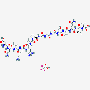 Chemical structure of Tau Peptide (295-309)