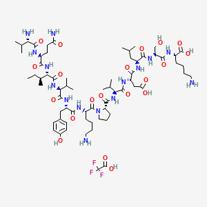 Chemical structure of Tau Peptide (306-317)