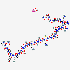 Chemical structure of Tau Peptide (306-336) (Repeat 3 Domain)