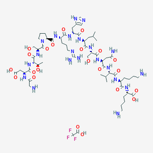Chemical structure of Tau Peptide (323-335)