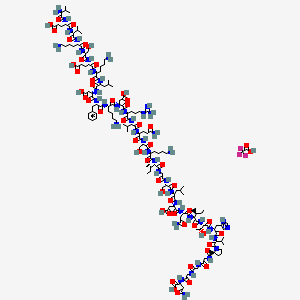 Chemical structure of Tau Peptide (337-368) (Repeat 4 Domain)