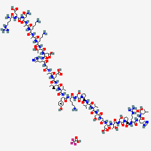 Chemical structure of Tau Peptide (379-408)